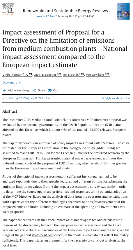 Náhled článku — Renewable and Sustainable Energy Reviews